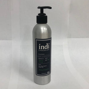 Hemp derived CBD lotion from indi chocolate. Designed for our family's needs.