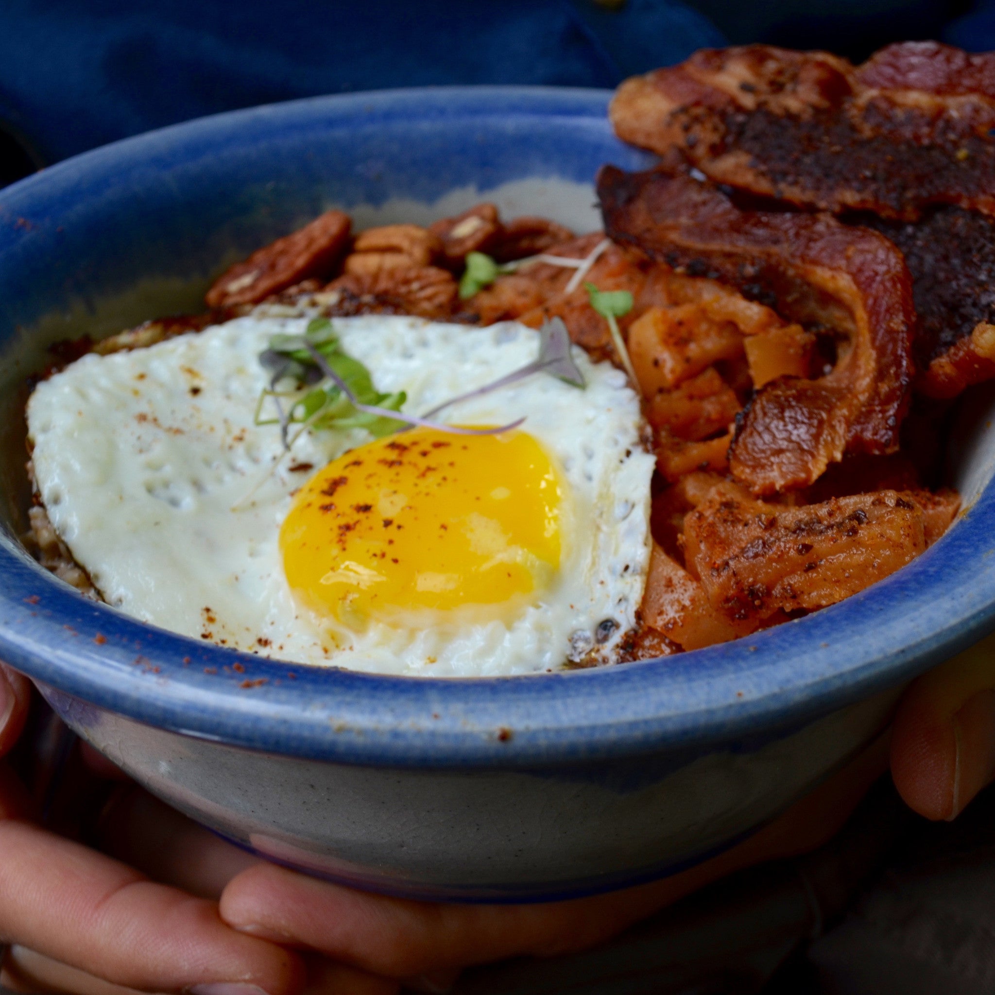 Another way to add a delicious boost to your morning routine with this easy to follow recipe from indi chocolate. One more way to enjoy indi chocolate Molé Spice Rub. Enjoy! 