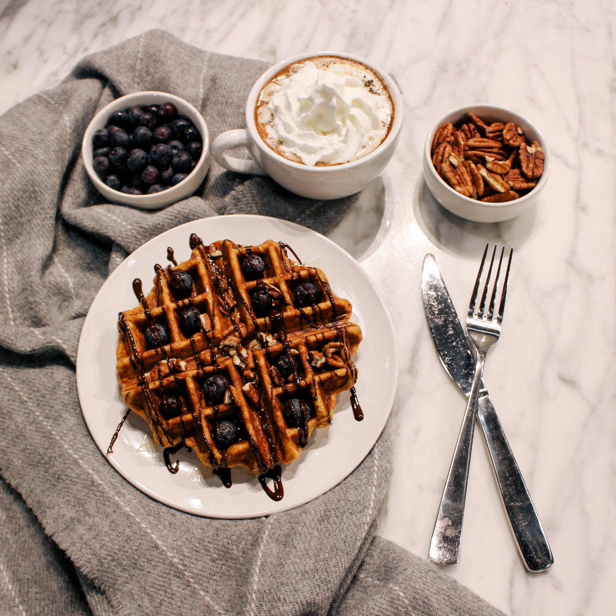 sweet potato waffles