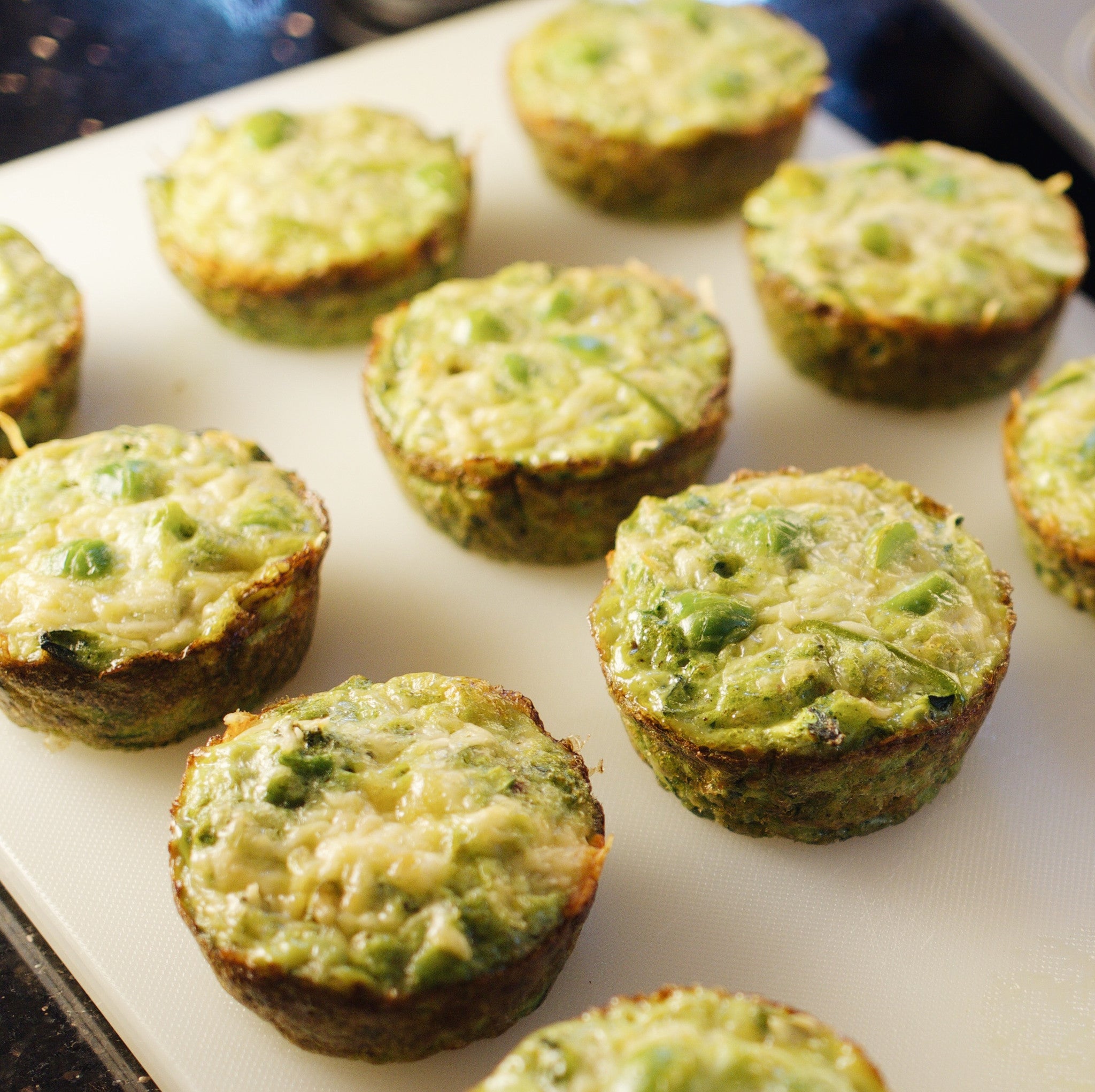 Green Mini Frittatas with Jamaican Jerk Spice Rub - indi chocolate