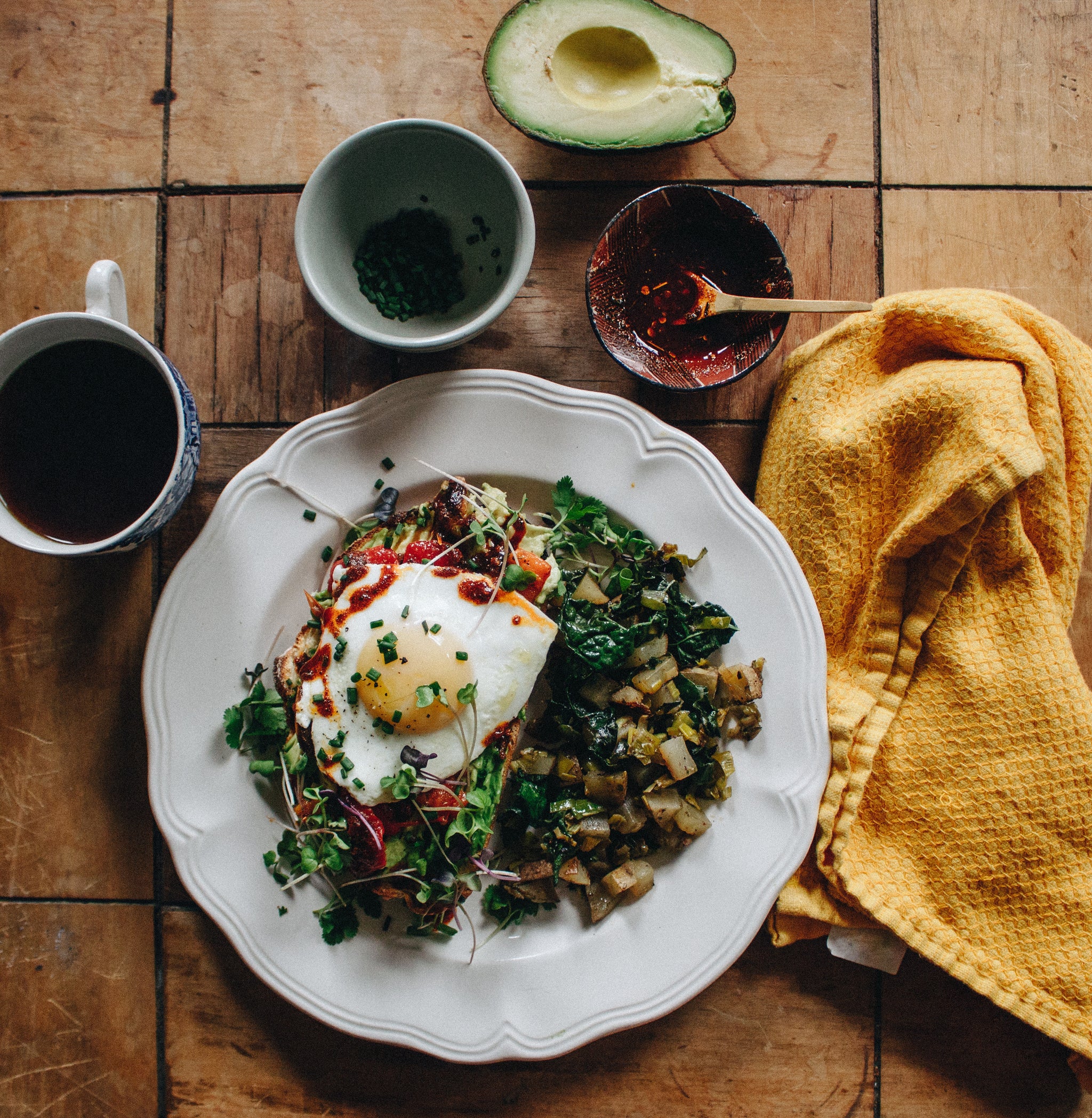 jamaican jerk avocado toast