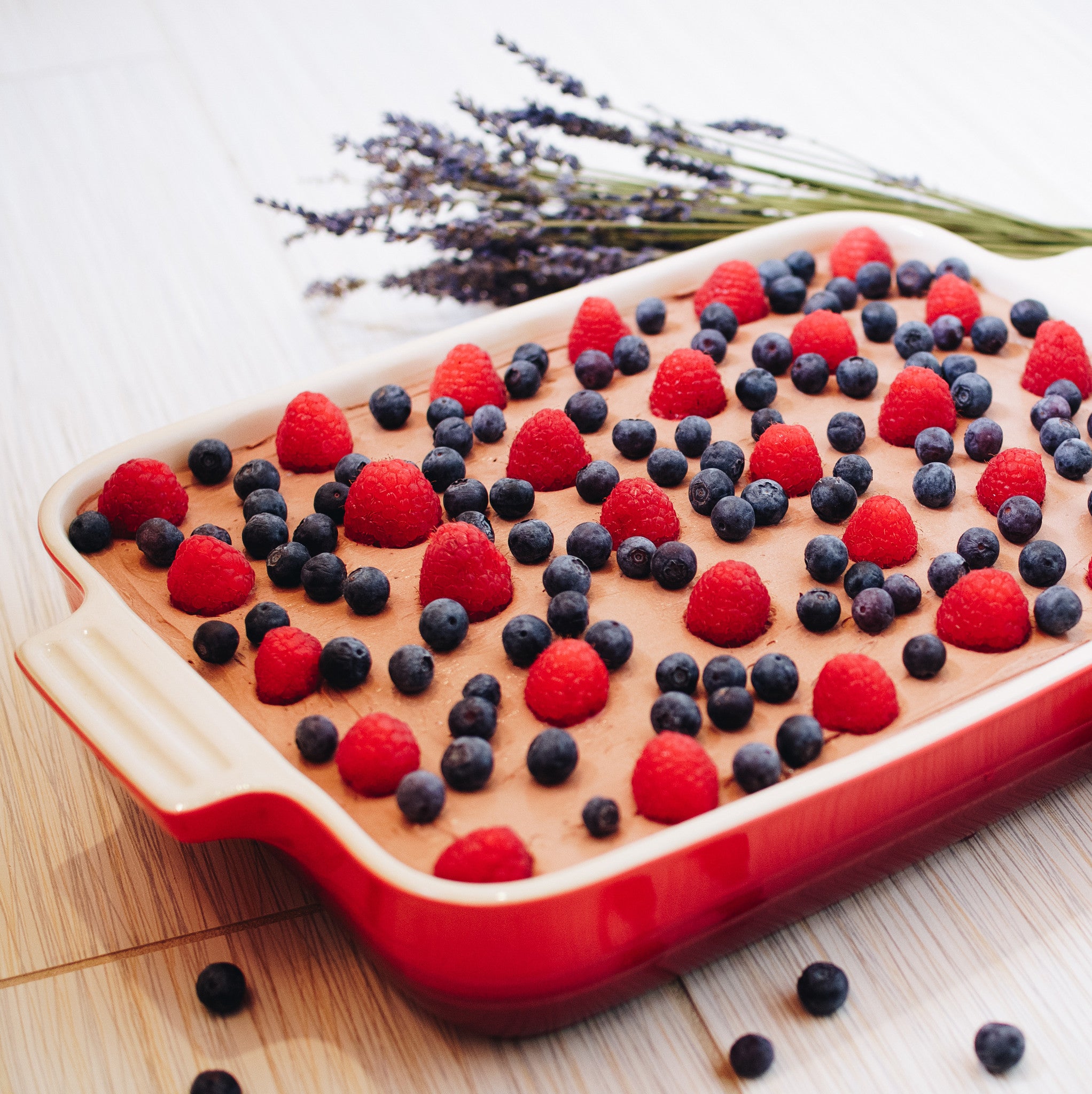 lavender tea cake chocolate