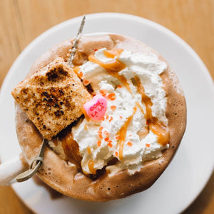 Valentine's Day Boozy Hot Chocolate Bar