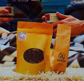 Enjoy brewing indi chocolate Cacao Nibs and coffee together.