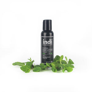 indi chocolate Mint Lotion is made with the best and fewest ingredients to give an exceptional experience on your skin. Absorbs well without feeling greasy. Great for everyone on your list including corporate, individual, self and holiday gifts. Uses mint essential oil.