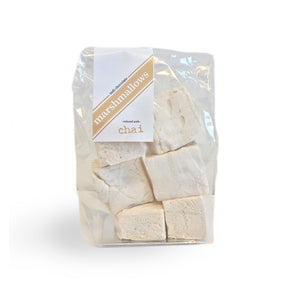indi chocolate delicious hand-crafted Chai Marshmallows made with indi chocolate Chair Tea