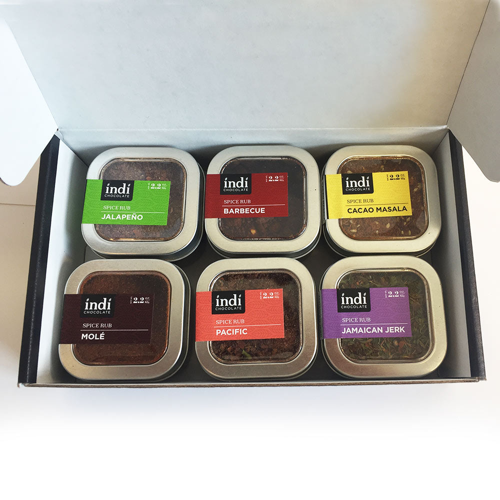 Spice Rub Set Gift Set - Spice Rubs - indi chocolate